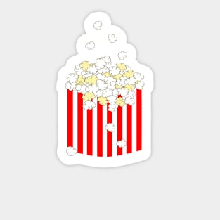 BOX Of Popcorn Sticker